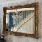 Golden Wood Trumeau Mirror 12