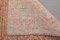 Turkish Pink and Brown Runner Rug 7