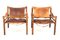 Swedish Sirocco Lounge Chairs by Arne Norell, 1960s, Set of 2 1