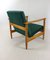 Green GFM-142 Armchair attributed to Edmund Homa, 1970s 5