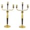 Empire Candleholders with Caryatids à la Grècque, 19th Century, Set of 2 1