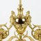 Louis XVI Andironen oder Tischlampen aus vergoldeter Bronze, 2er Set 2