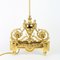 Louis XVI Andironen oder Tischlampen aus vergoldeter Bronze, 2er Set 8