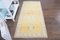 Vintage Turkish Yellow Runner Rug, Image 2