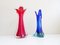 Murano Glass Vases, Italy, 1960s, Set of 2 1