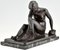 Jaume Martrus Y Riera, Art Déco desnudo, 1925, Bronce, Imagen 3