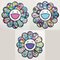 Takashi Murakami, Yonaguni Pastel Color Flowers, 2022, Impresión de pigmento de archivo, Imagen 1