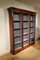 Antique Victorian Open Bookcase in Walnut Burl, 1880s, Image 1