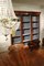 Antique Victorian Open Bookcase in Walnut Burl, 1880s, Image 2