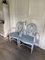 Antique Gustavian White & Upholstered Armchairs, 1890, Set of 2 2