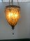 Lanterne dorate in ferro e vetro, anni '70, Immagine 11