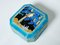 Large Art Deco Turquoise Parrot Square Box from Emaux De Longwy 1925 7