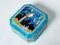 Large Art Deco Turquoise Parrot Square Box from Emaux De Longwy 1925, Image 7