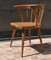 Brown Wood Chair, 1960s 1