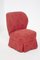 Vintage Italian Red Armchairs, 1950s, Set of 2, Image 8