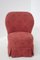 Rote italienische Vintage Sessel, 1950er, 2er Set 5