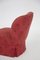 Rote italienische Vintage Sessel, 1950er, 2er Set 7