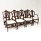 Antique Sheraton Dining Chairs, 1930s, Set of 8 2