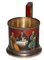 Soporte para té imperial ruso de vidrio vermeil y laca pictórica de Morozov, Makovsky, Imagen 1