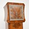 Art Deco Walnut Long Case Grandmother Clock, 1930s 3