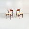 Danish Mid-Century Modern Rope and Wood Chairs, 1960s, Set of 2, Image 1