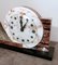 Art Deco French Marble Clock and Bronzed Metal Bird, 1930, Image 9
