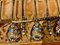 Antique Russian Imperial Enamel Spoons, Set of 12 5