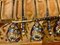 Antique Russian Imperial Enamel Spoons, Set of 12, Image 5