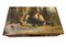 Russian Lacquered Box Depicting Birds in a Forest After Vasily Perov Painting 1