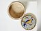 Scatola per uccelli grande Art Déco rotonda di Emaux De Longwy, anni '40, Immagine 9