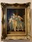 Figurative Scene, 1800s, Oil on Wood, Framed 13