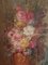 Miguel Parra, Blumen, 1800er, Große Ölgemälde auf Leinwand, Gerahmt, 2er Set 4