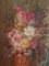 Miguel Parra, Flowers, 1800s, Large Oil on Canvas Paintings, Framed, Set of 2 4