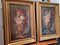 Miguel Parra, Flowers, 1800s, Large Oil on Canvas Paintings, Framed, Set of 2 2