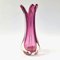 Mid-Century Murano Glass Vase from Fratelli Toso, Italy, 1960s 4