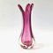 Mid-Century Murano Glass Vase from Fratelli Toso, Italy, 1960s, Image 4