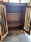 Antique Hungarian Oak Glass and Wood Cabinet, Image 2