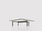 Brushed Steel & Glass Onda Coffee Table by Giovanni Offredi for Saporiti, 1970s 6