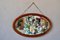 Bohemian Oval Hanging Mirror, 1890s, Image 1