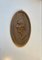 Antique Oval Copper Wall Plaque from H. C. Andersen, 1890s, Image 4