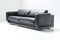 Gradual Lounge Sofa aus schwarzem Leder von Cini Boeri für Knoll / Gavina, 1971 1
