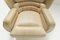 Elda Armchair in Cream Leather by Joe Colombo for Comfort, Italy 3
