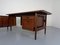 Rosewood Desk with Sideboard by Arne Vodder for Sibast, 1950s, Image 8