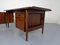 Rosewood Desk with Sideboard by Arne Vodder for Sibast, 1950s, Image 9