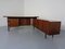 Rosewood Desk with Sideboard by Arne Vodder for Sibast, 1950s 5