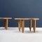 Low Coffee Tables by Guillerme Et Chambron for Votre Maison, 1950s, Set of 2 3
