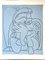 Pablo Picasso, Jacqueline Leaning on Her Elbow, Original Linocut, 1962, Immagine 1