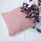 Handmade Crochet Textures Pillow in Dusty Pink by Com Raiz 2