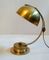 Lampe de Bureau Pivotante Art Deco en Laiton, 1930s 1
