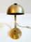 Drehbare Art Deco Messing Tischlampe, 1930er 5